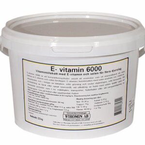 E-vitamin med Selen