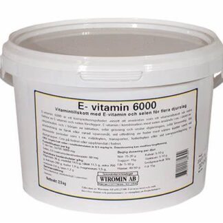 E-vitamin med Selen